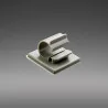 G021 Series - Adjustable cable holder with adhesive base