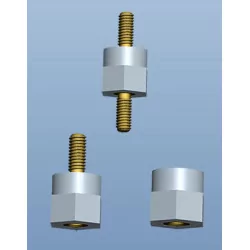 Miniatur-Isolierbolzen mit metrischem Gewinde
