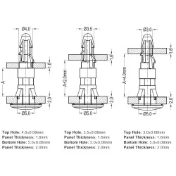 Reverse Locking Spacers