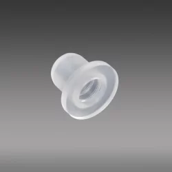 100 Tappi Antipolvere In Gomma Per Connettori Fibra Ottica ST - Protezione Per Paratie, Colore Nero