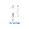 Mini Threaded Circuit Board Support