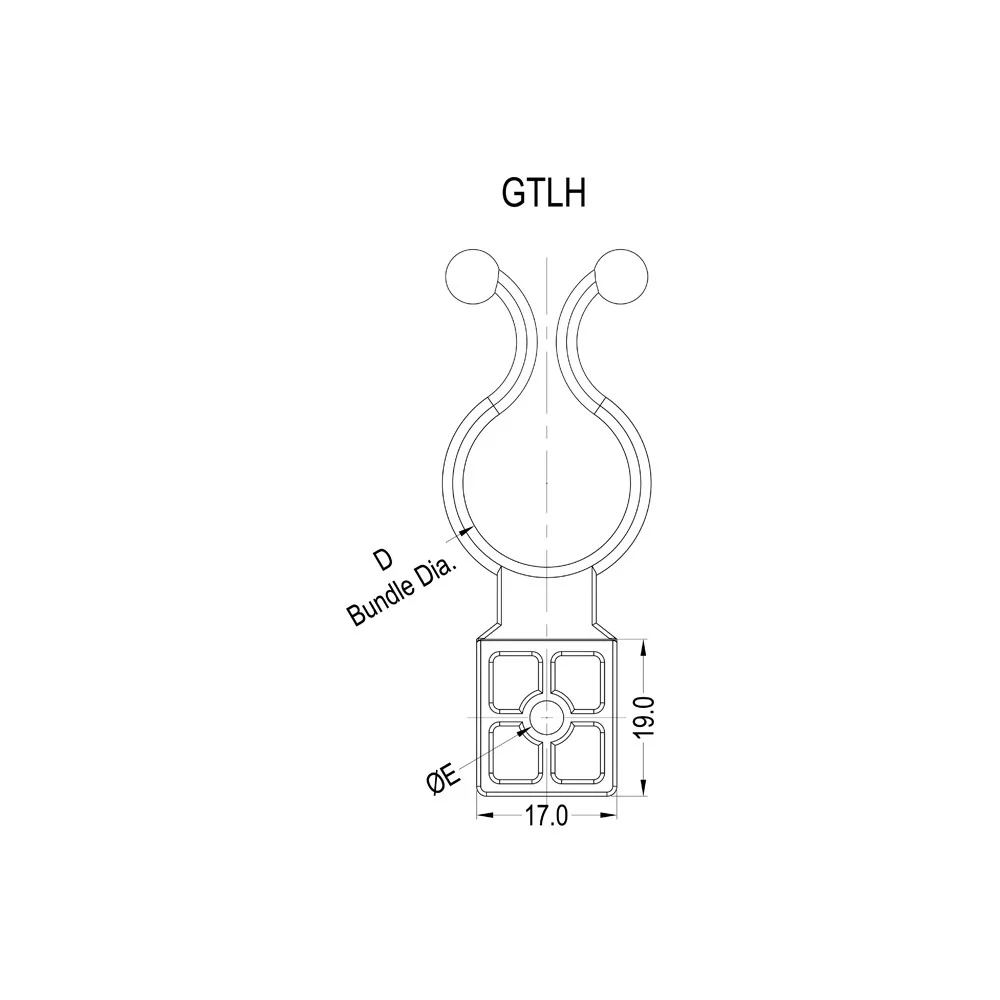 GTLH - Twist Lock, Hinged