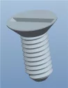 GCSHS-2009 Series - Slotted Countersunk Screws