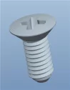 Serie GCSOHSC-7047 - Tornillo de cabeza avellanada, abombado con rebaje en cruz