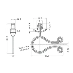 GSKLO / SKLO / Taladro pasacables - Apertura lateral | Americom GmbH 2